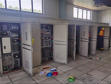 上海格朗吉斯工廠配電柜安裝實例
